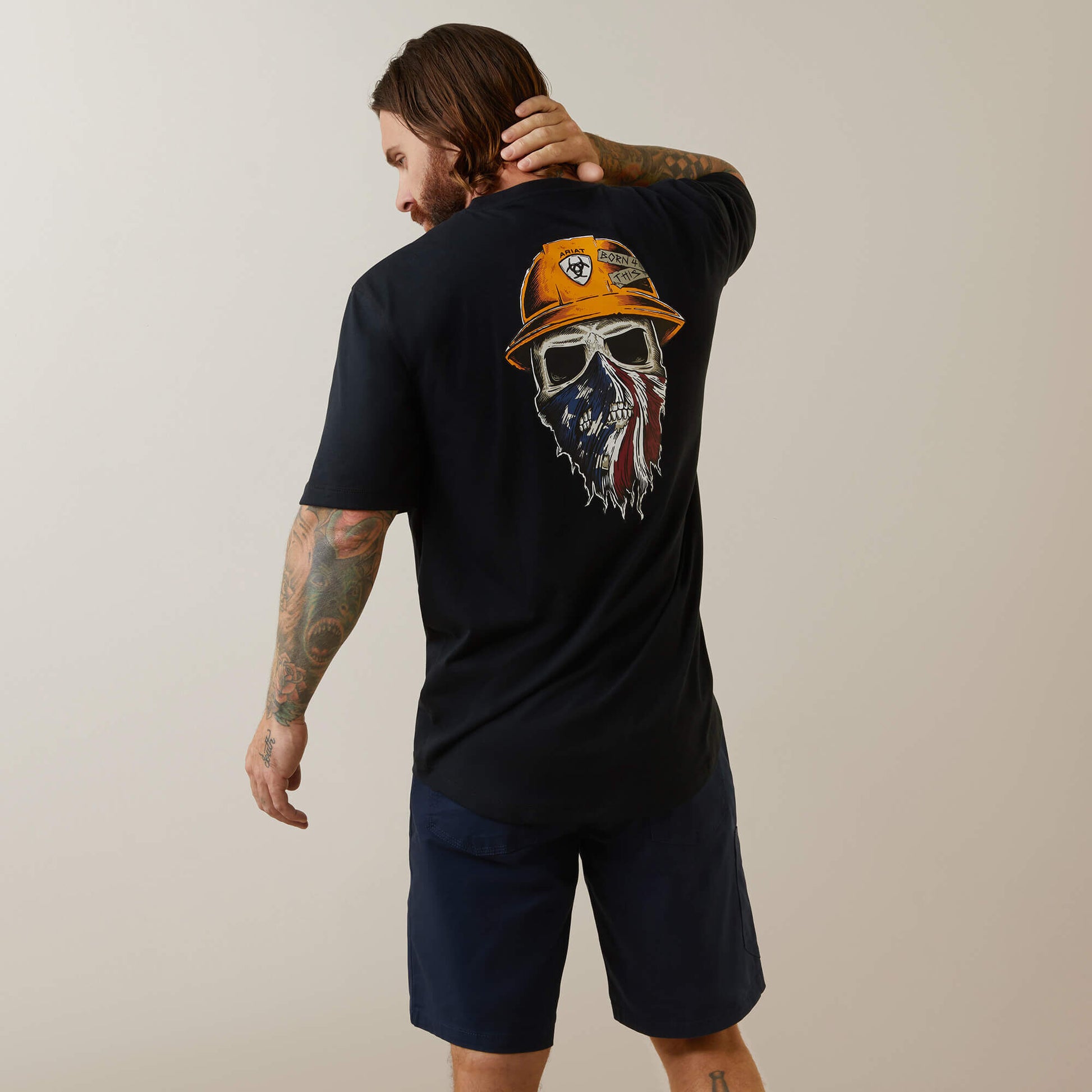 Ariat Website Store - Rebar Workman Born For This T-Shirt