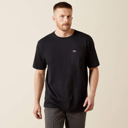 Ariat US - Rebar Cotton Strong Standard Pocket T-Shirt