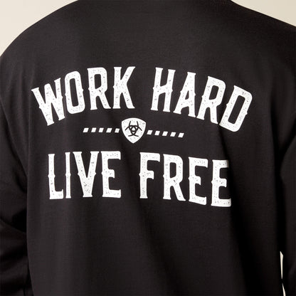 Ariat Sale - Rebar Cotton Strong WHLF T-Shirt