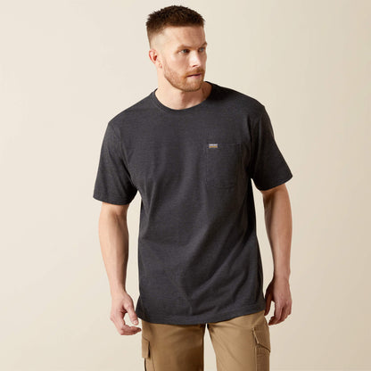 Ariat Website Store - Rebar Cotton Strong Standard Pocket T-Shirt