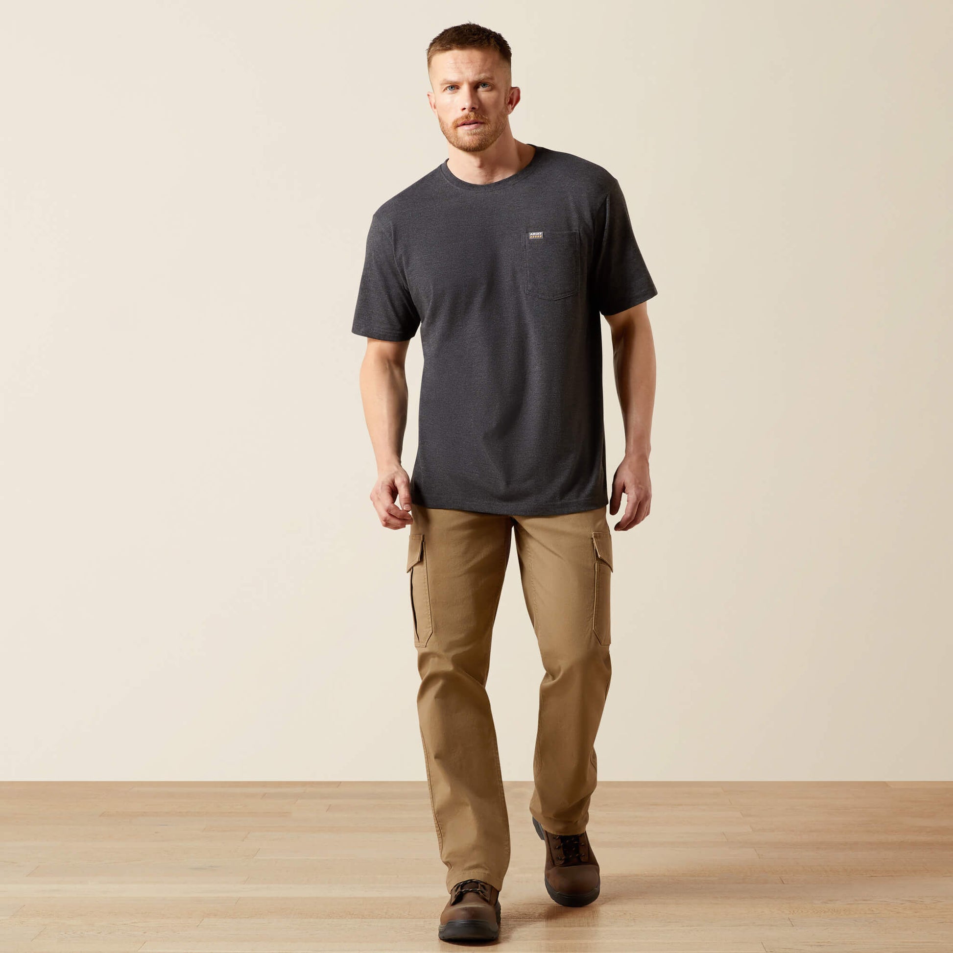 Ariat Website Store - Rebar Cotton Strong Standard Pocket T-Shirt