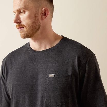 Ariat Website Store - Rebar Cotton Strong Standard Pocket T-Shirt