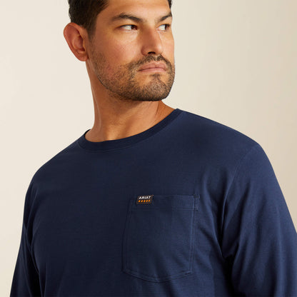 Ariat Sale - Rebar Cotton Strong Standard Pocket T-Shirt