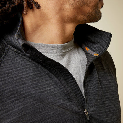 Ariat Outlet - Rebar Gridwork Baselayer 1/4 Zip T-Shirt