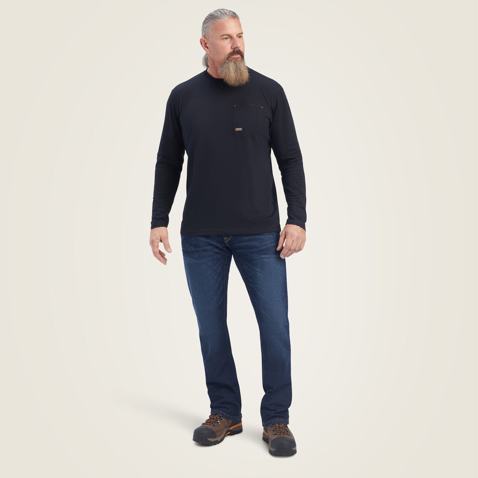 Ariat US - Rebar Workman Reflective Flag Graphic T-Shirt