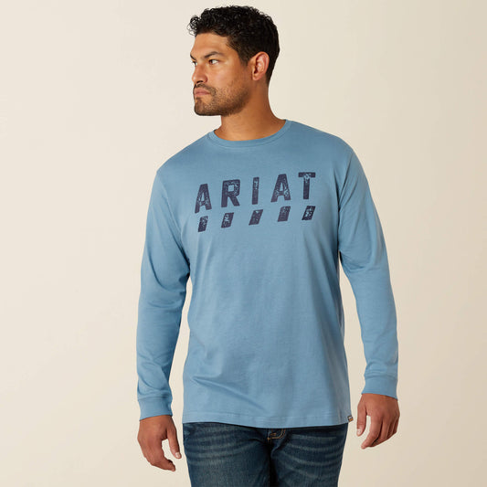 Ariat On Sale - Rebar Cotton Strong Logo T-Shirt