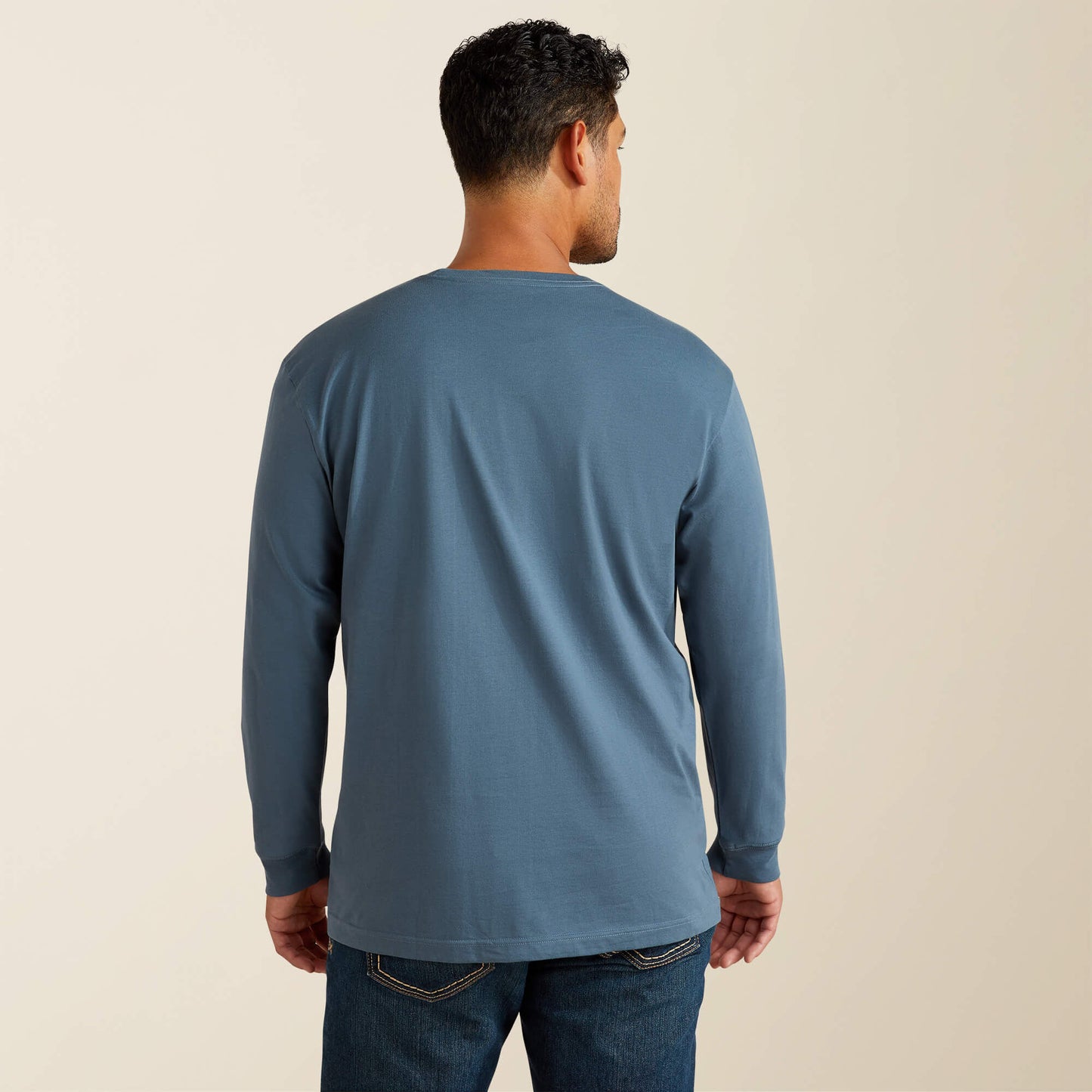 Ariat Online - Rebar Cotton Strong Standard Logo Pocket T-Shirt