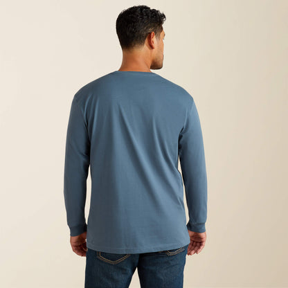 Ariat Online - Rebar Cotton Strong Standard Logo Pocket T-Shirt