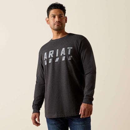 Ariat Sale - Rebar Cotton Strong Logo T-Shirt