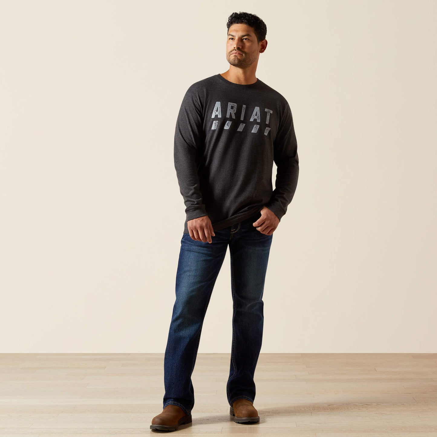 Ariat Sale - Rebar Cotton Strong Logo T-Shirt