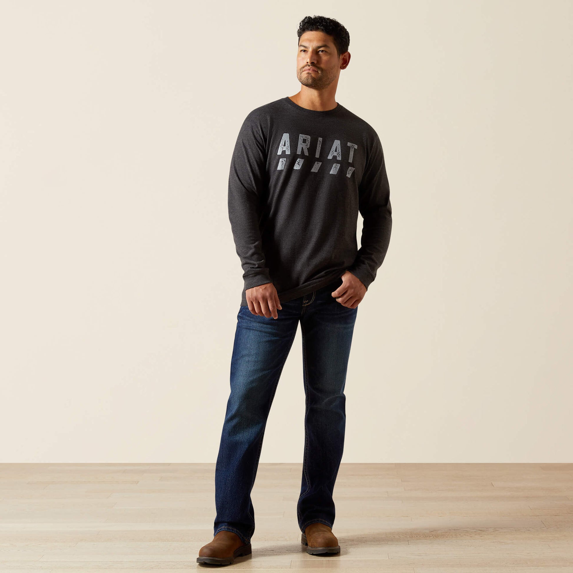 Ariat Sale - Rebar Cotton Strong Logo T-Shirt