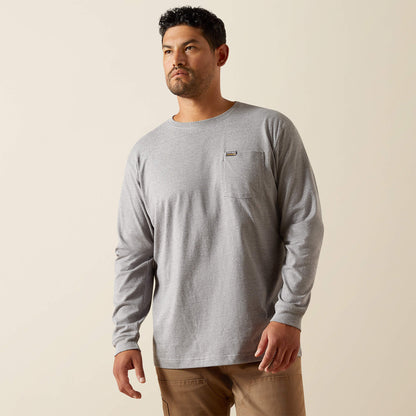 Ariat Outlet - Rebar Cotton Strong Standard Pocket T-Shirt