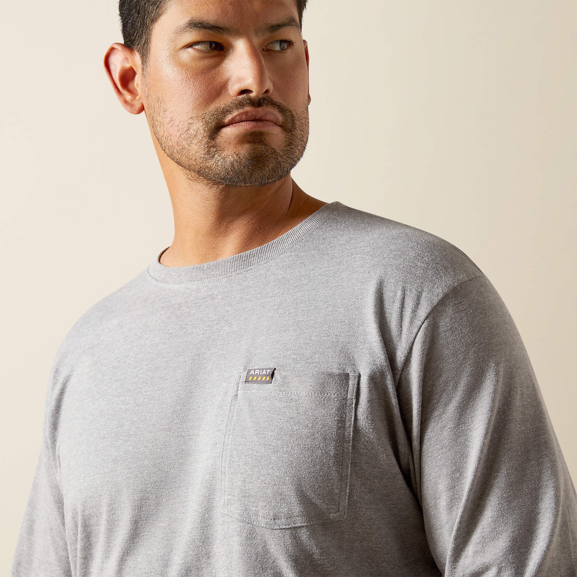 Ariat Outlet - Rebar Cotton Strong Standard Pocket T-Shirt