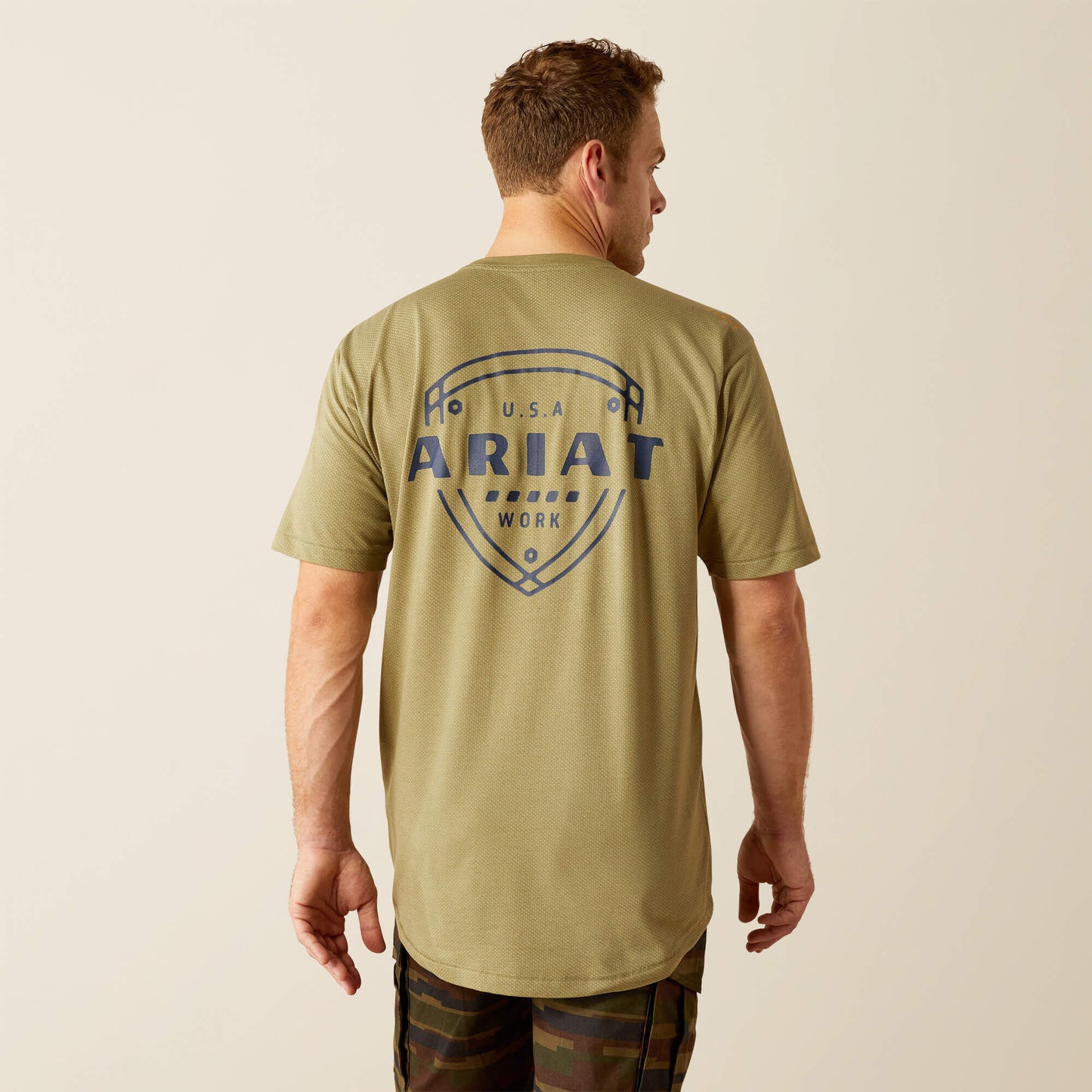 Ariat On Sale - Rebar Workman 360 Shield Pocket T-Shirt