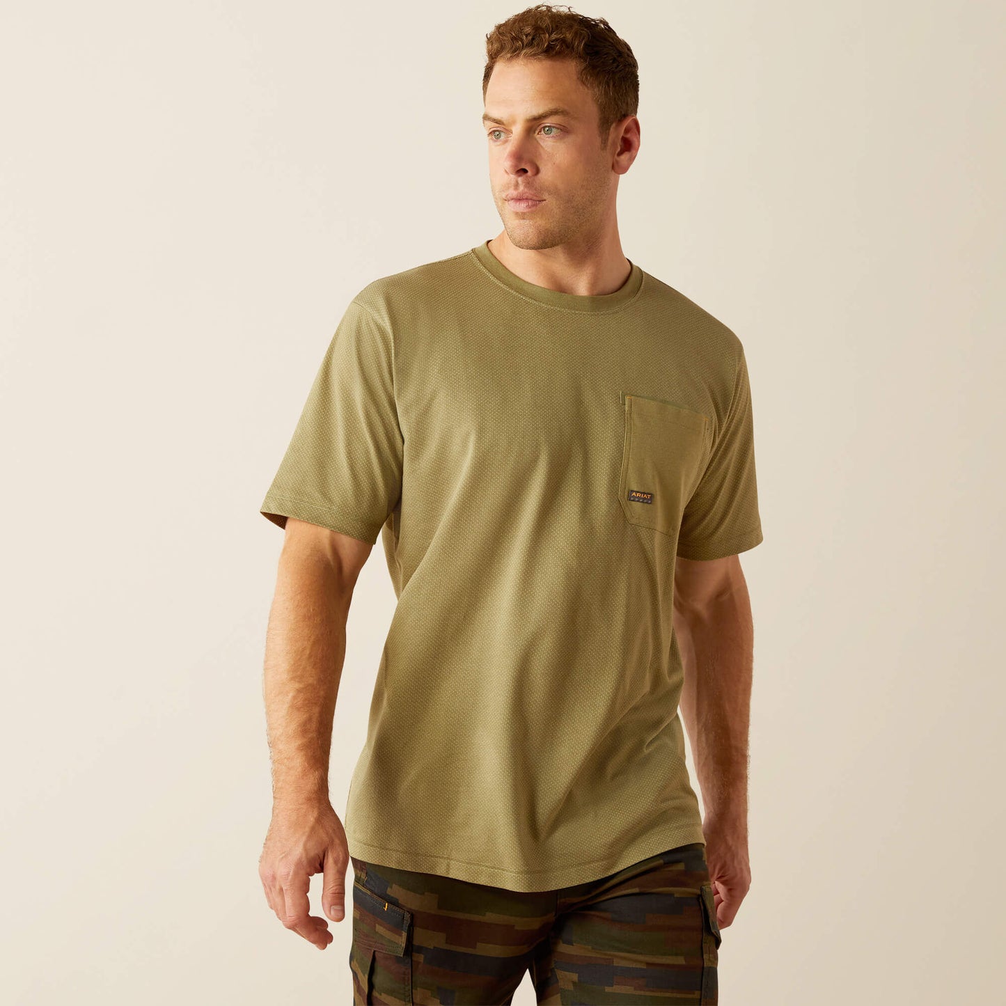 Ariat On Sale - Rebar Workman 360 Shield Pocket T-Shirt