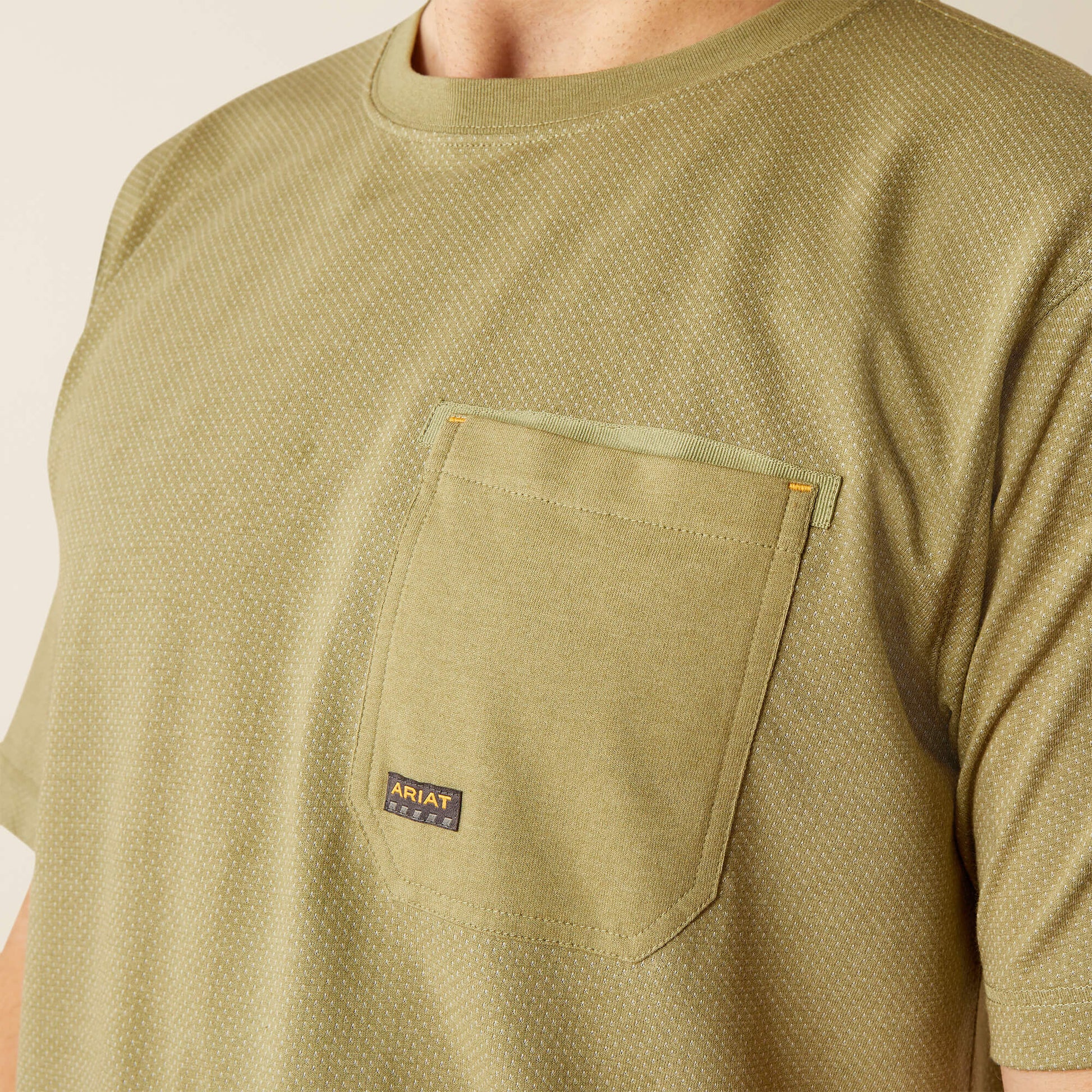 Ariat On Sale - Rebar Workman 360 Shield Pocket T-Shirt