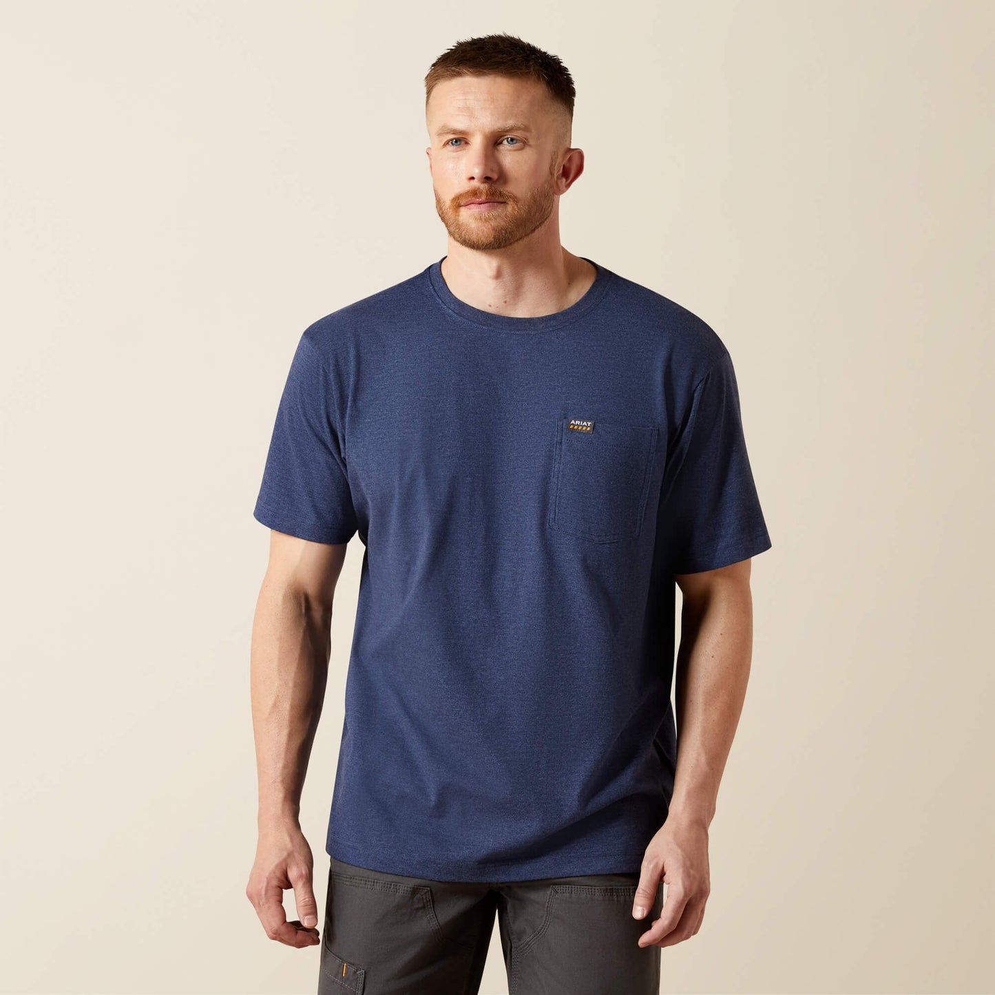 Ariat Online - Rebar Cotton Strong Standard Pocket T-Shirt