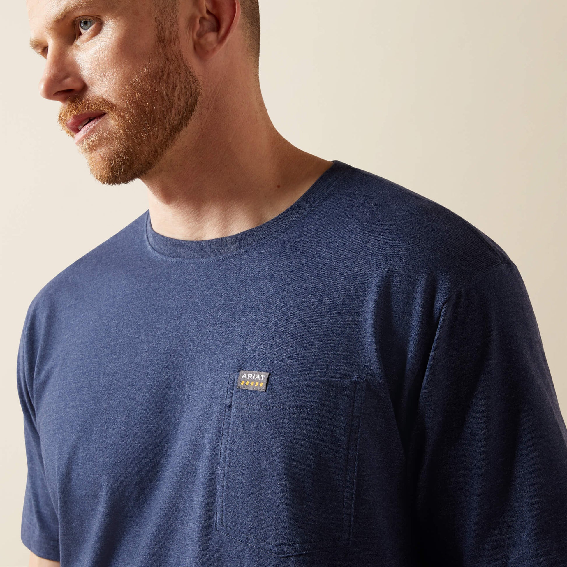Ariat Online - Rebar Cotton Strong Standard Pocket T-Shirt