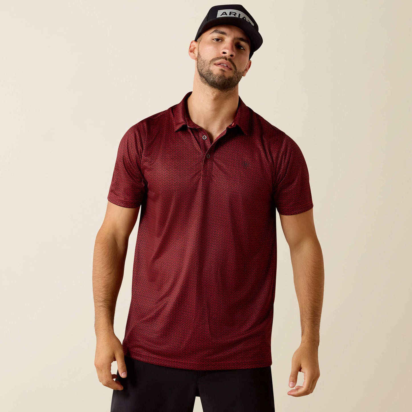 Ariat Online Shop - All Over Print Fitted Polo