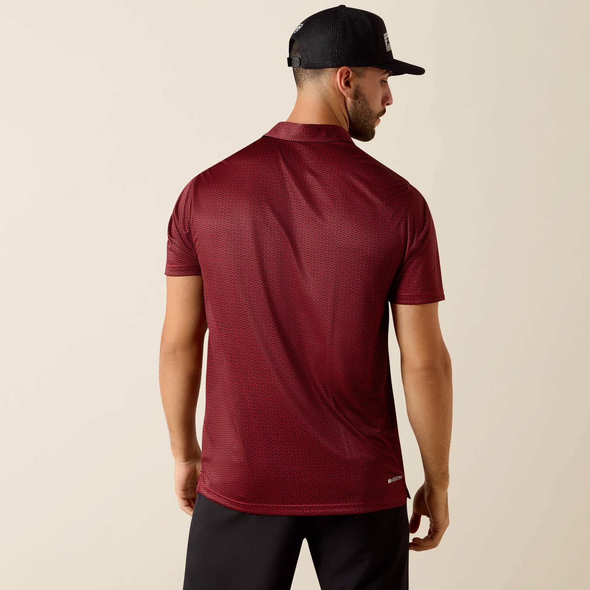 Ariat Online Shop - All Over Print Fitted Polo