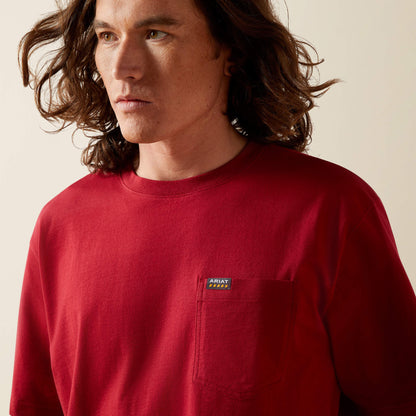 Ariat Sale - Rebar Cotton Strong Standard Pocket T-Shirt