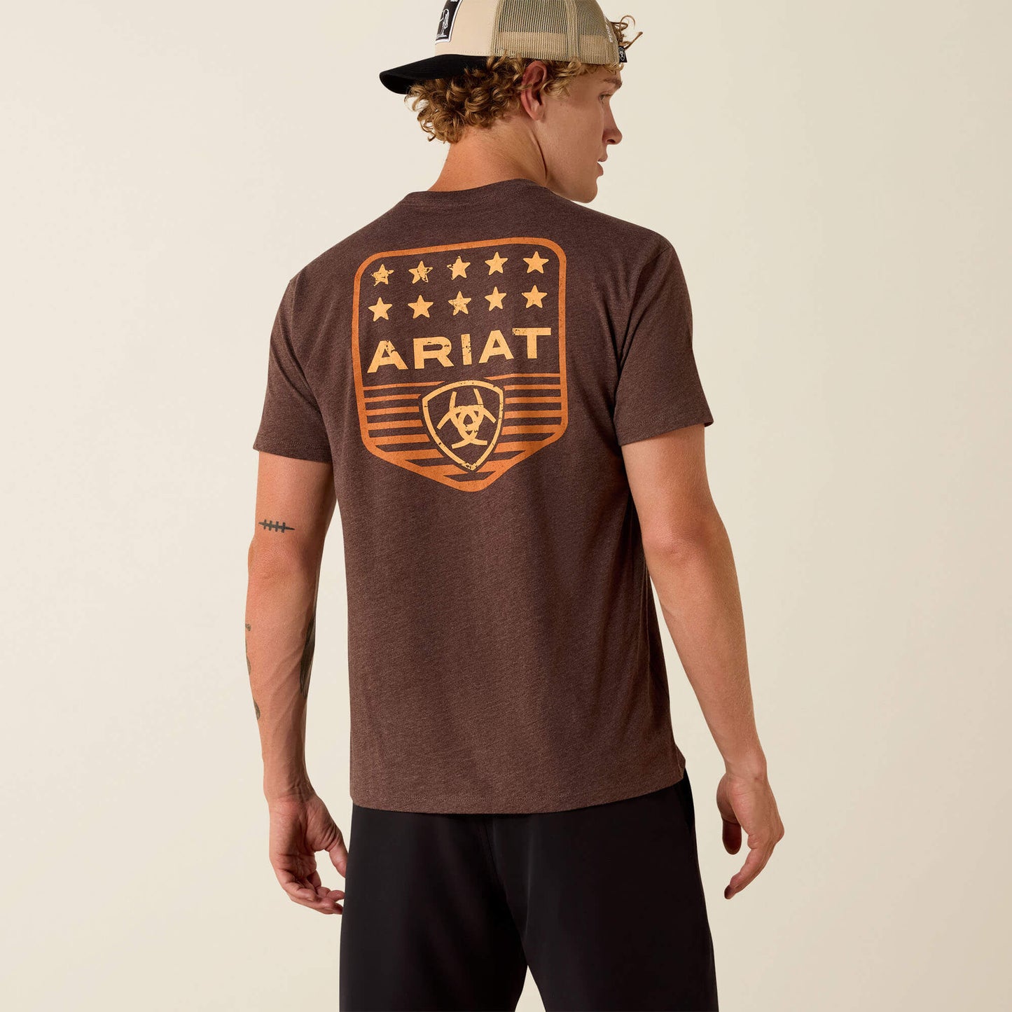 Ariat On Sale - Ariat Stripe Patriotic Badge T-Shirt