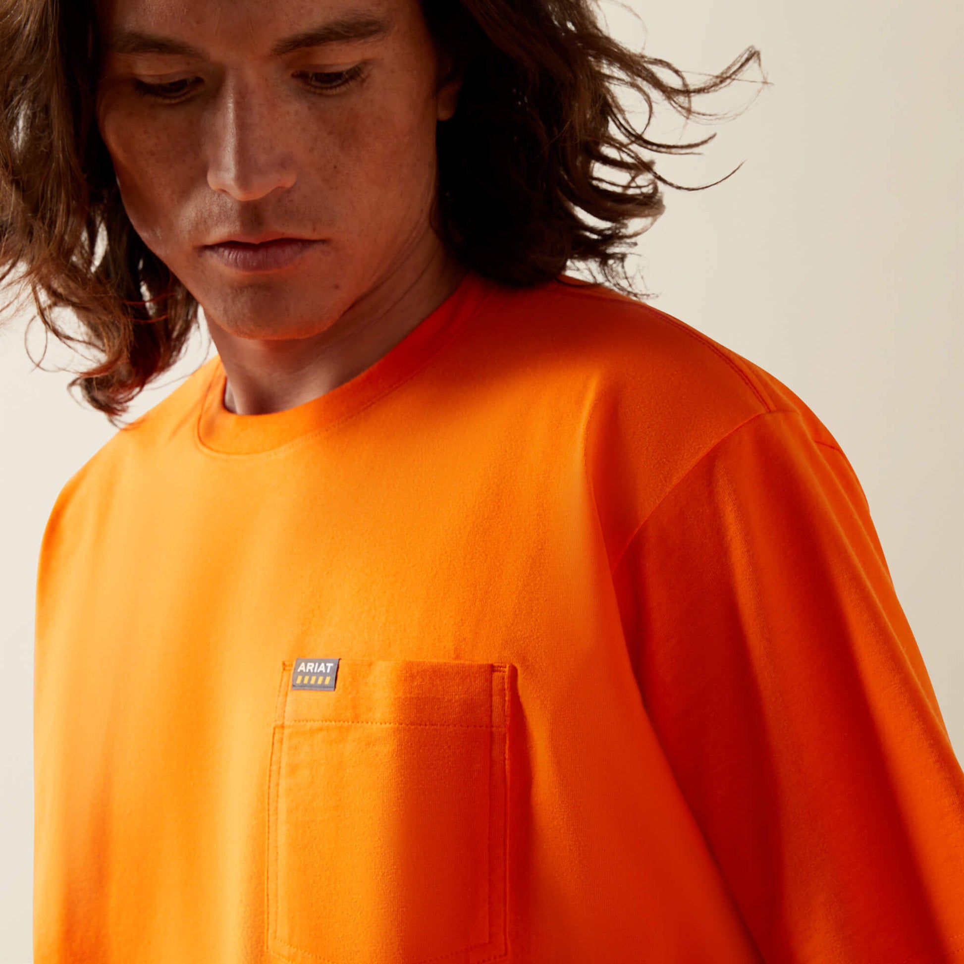 Ariat Online - Rebar Cotton Strong Standard Pocket T-Shirt