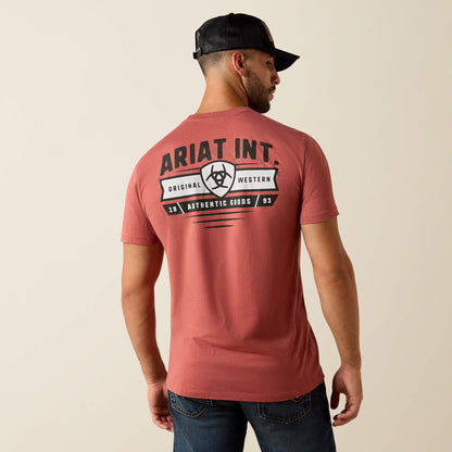 Ariat Outlet - Ariat Banner Badge T-Shirt