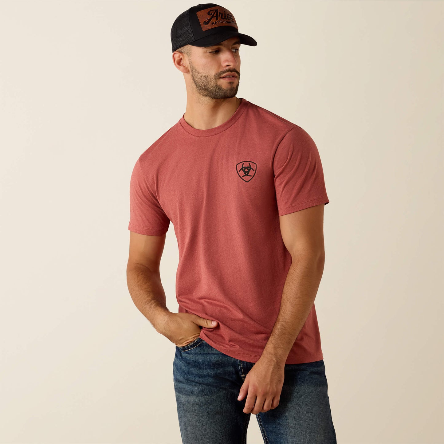 Ariat Outlet - Ariat Banner Badge T-Shirt