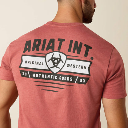 Ariat Outlet - Ariat Banner Badge T-Shirt