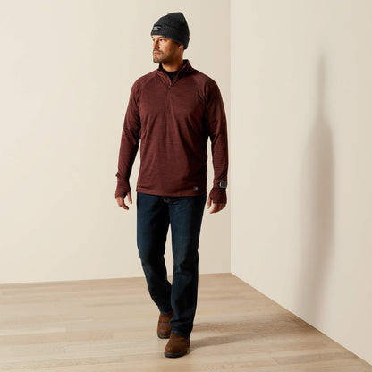 Ariat For Sale - Rebar Gridwork Baselayer 1/4 Zip T-Shirt