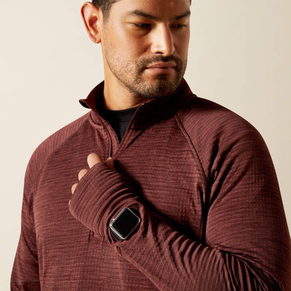 Ariat For Sale - Rebar Gridwork Baselayer 1/4 Zip T-Shirt