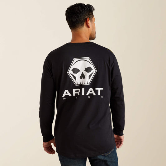 Ariat Online - Rebar Workman Bolt Skull T-Shirt