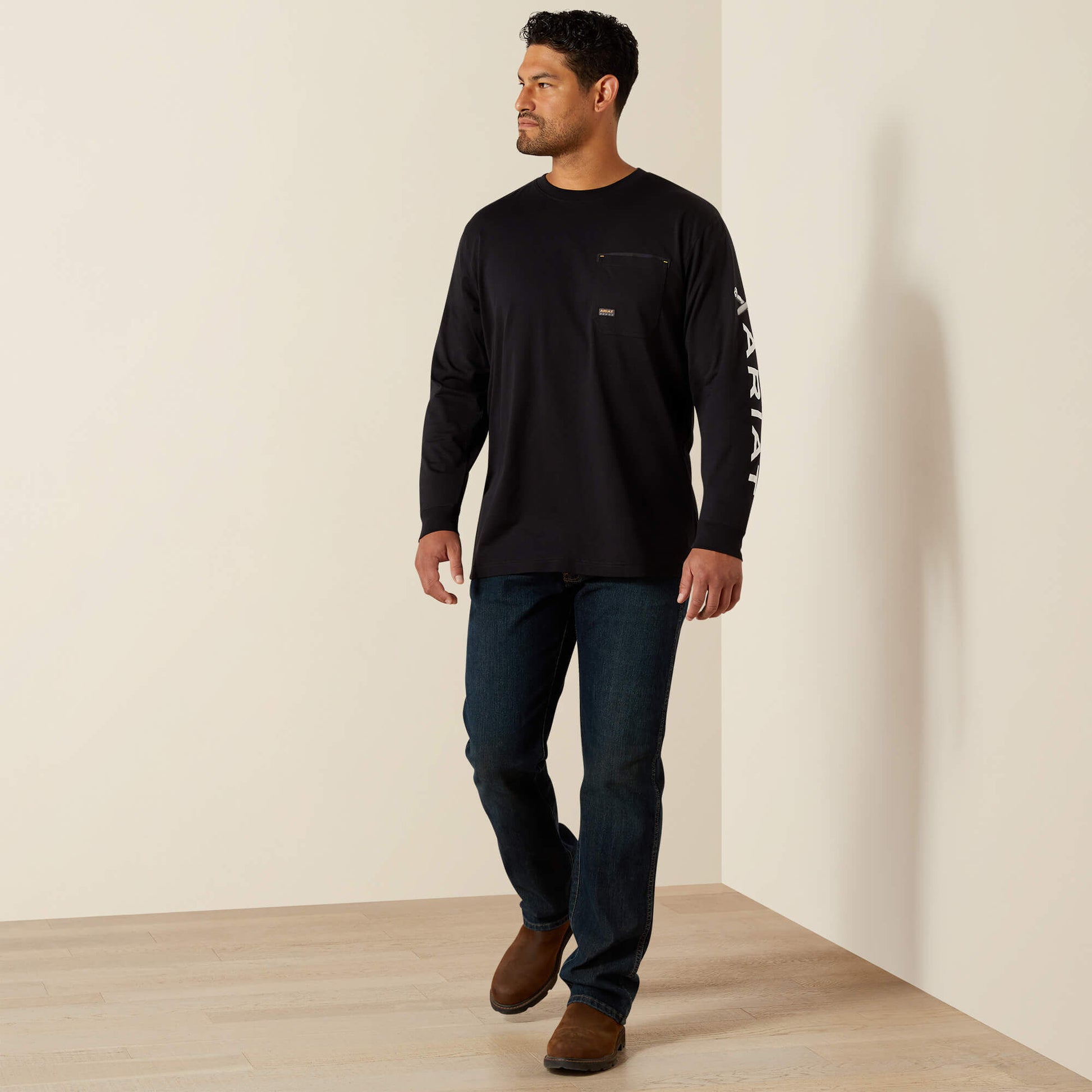 Ariat Online - Rebar Workman Bolt Skull T-Shirt