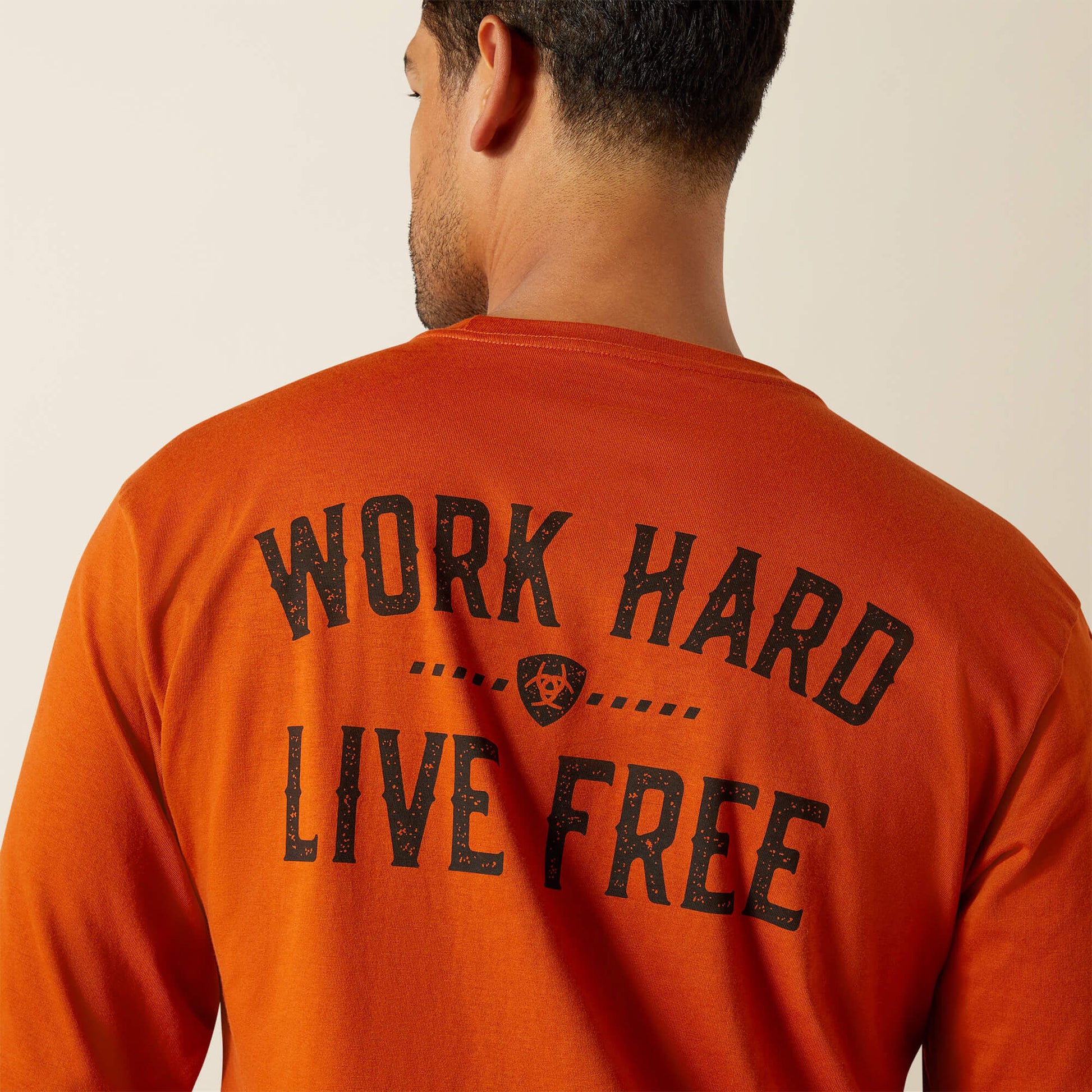 Ariat Outlet - Rebar Cotton Strong WHLF T-Shirt
