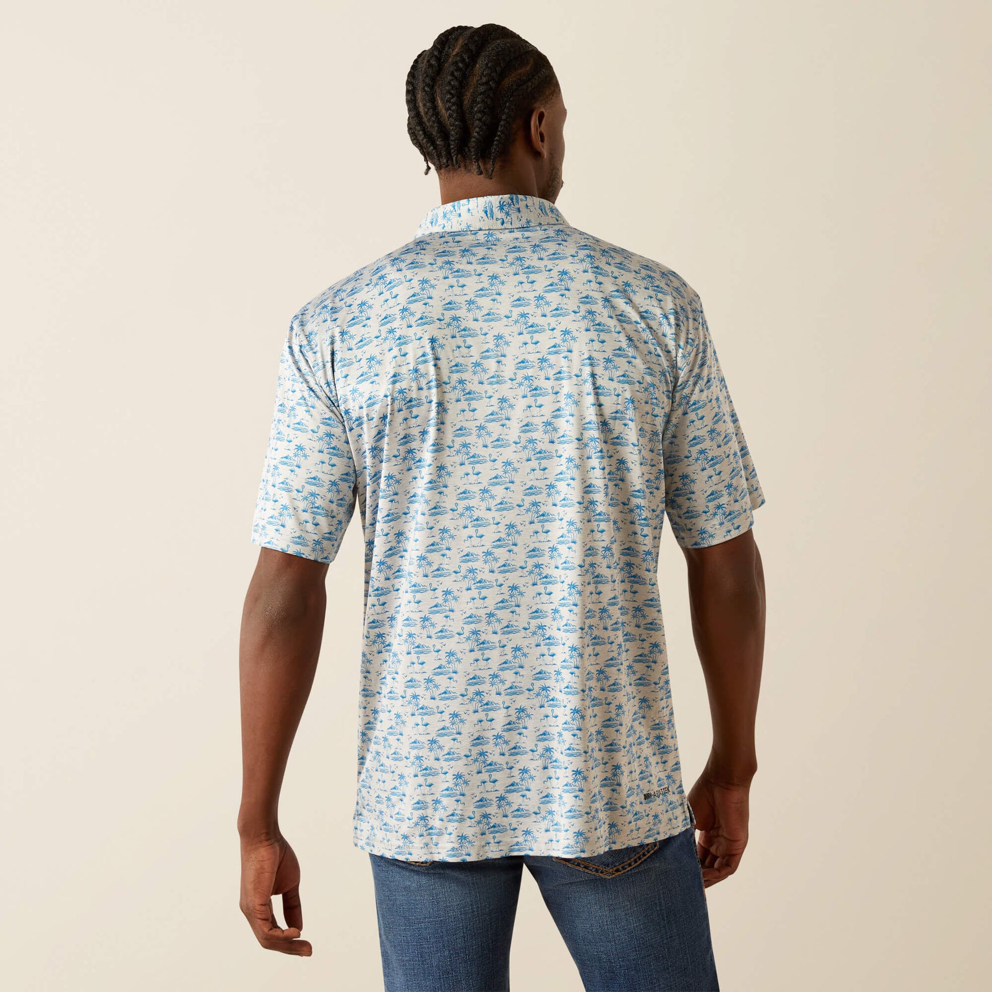 Ariat On Sale - Charger 2.0 Printed Polo