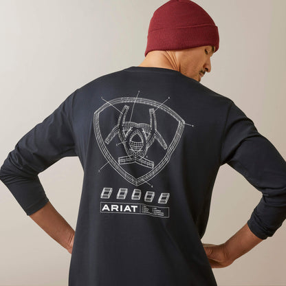 Ariat Sale - Rebar Workman Blueprint