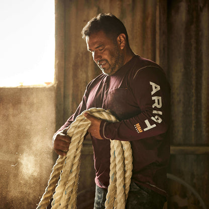 Ariat For Sale - Rebar Workman Logo T-Shirt