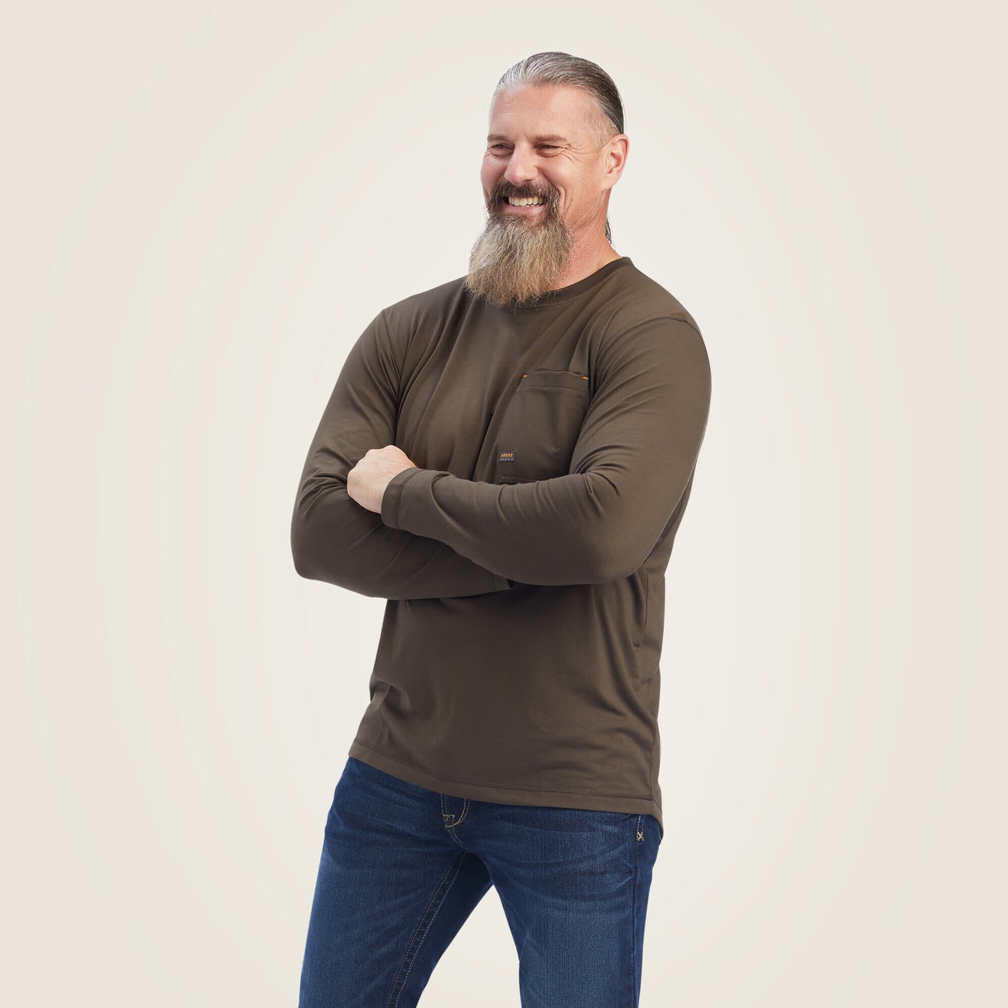 Ariat Online Shop - Rebar Workman Reflective Flag Graphic T-Shirt