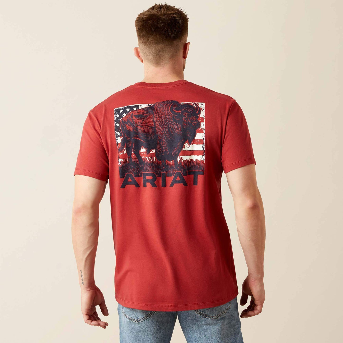 Ariat For Sale - Ariat Buffalo Flag T-Shirt