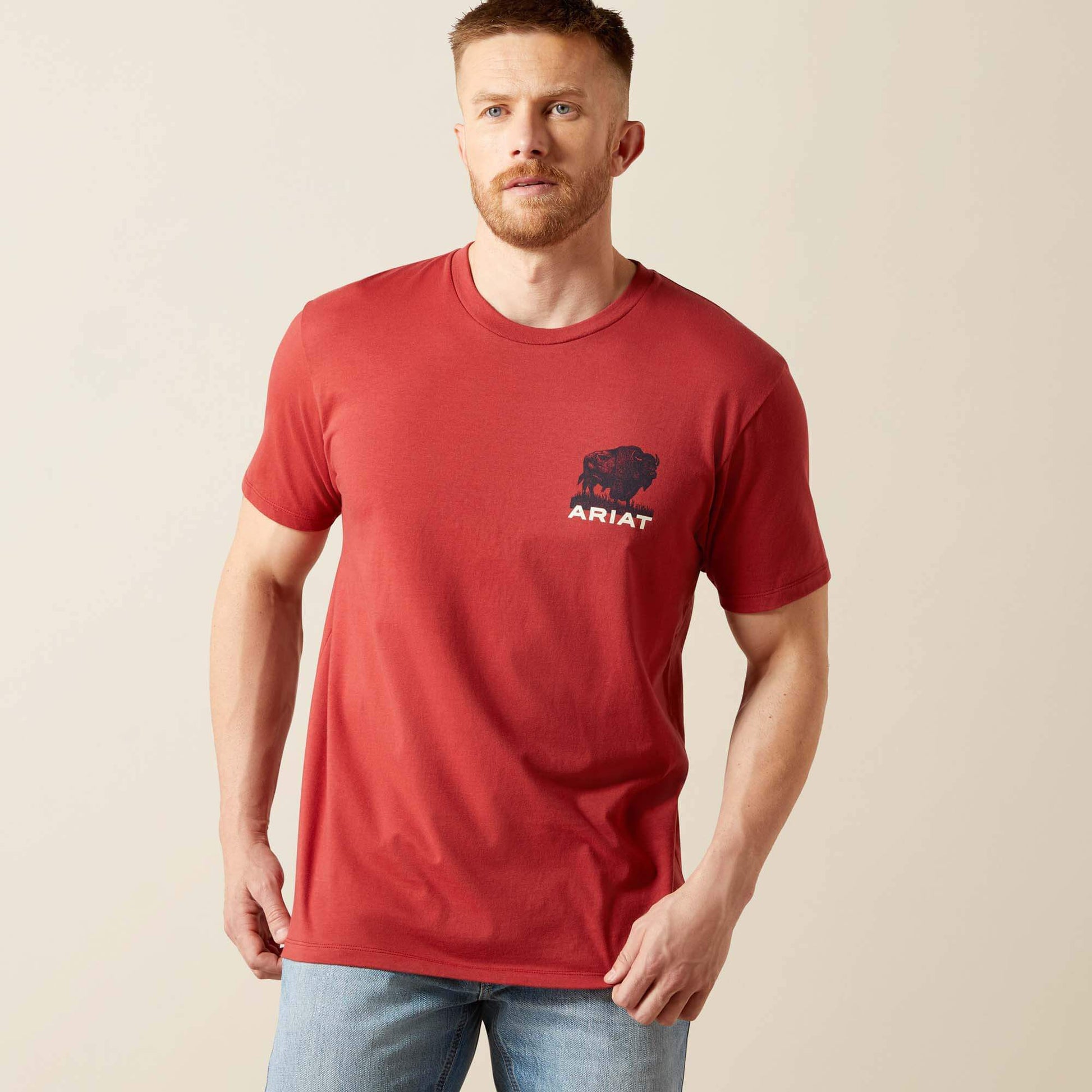 Ariat For Sale - Ariat Buffalo Flag T-Shirt