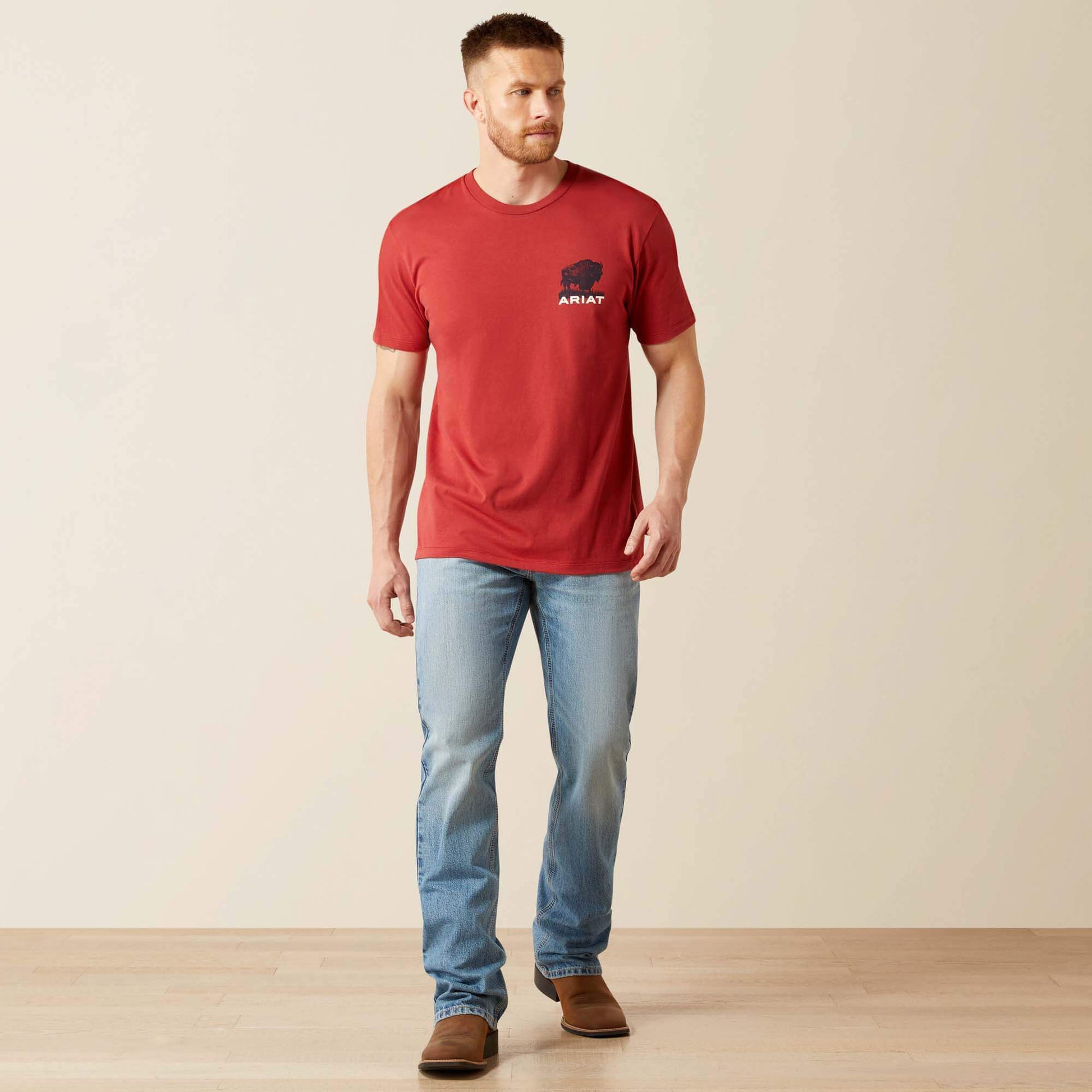 Ariat For Sale - Ariat Buffalo Flag T-Shirt