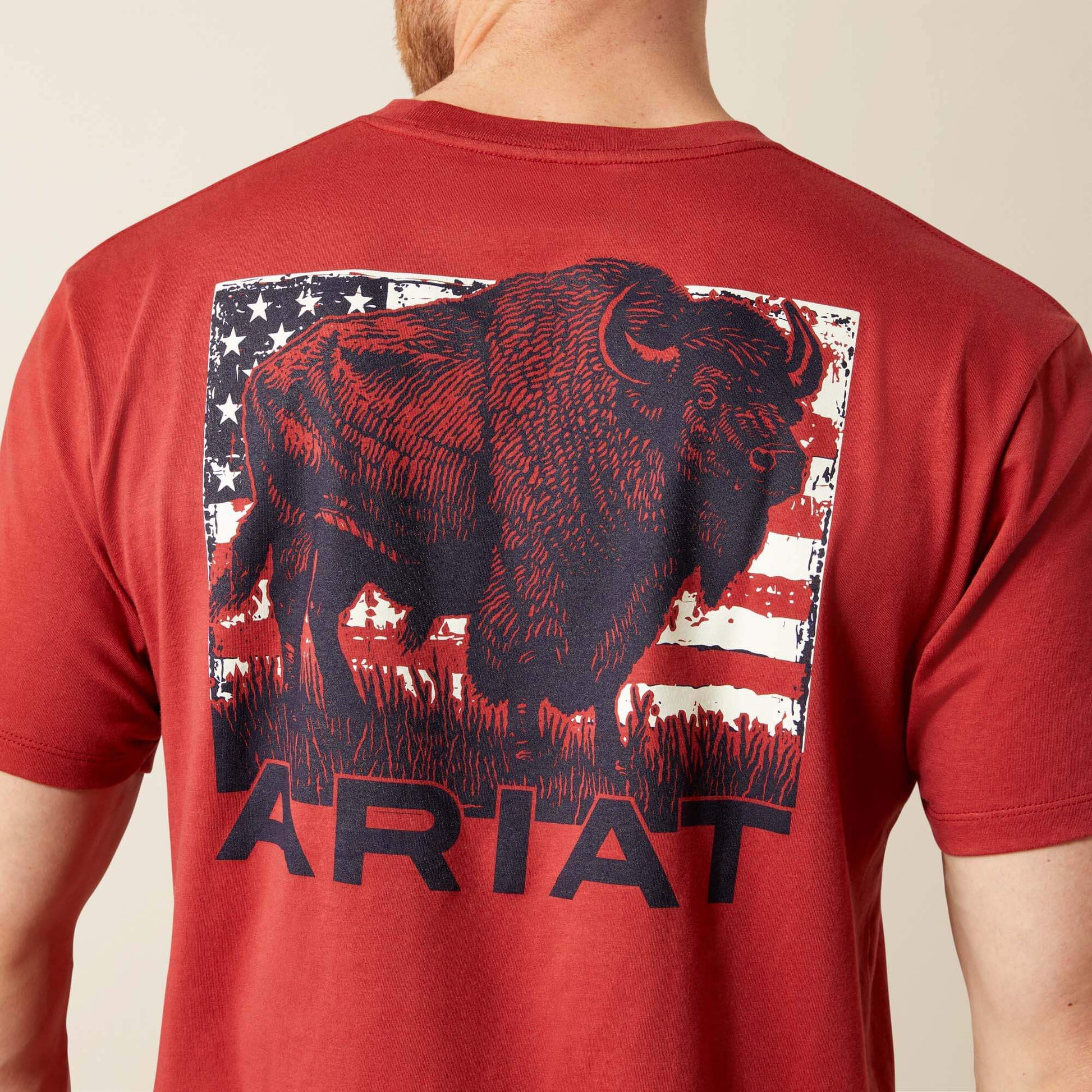 Ariat For Sale - Ariat Buffalo Flag T-Shirt