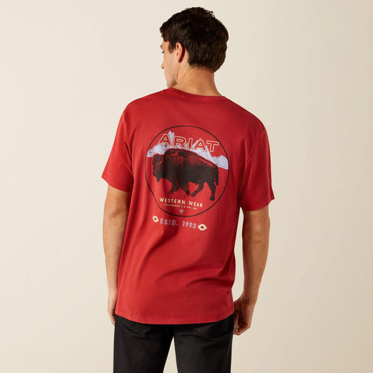 Ariat US - Ariat Patriot Buffalo Coin T-Shirt