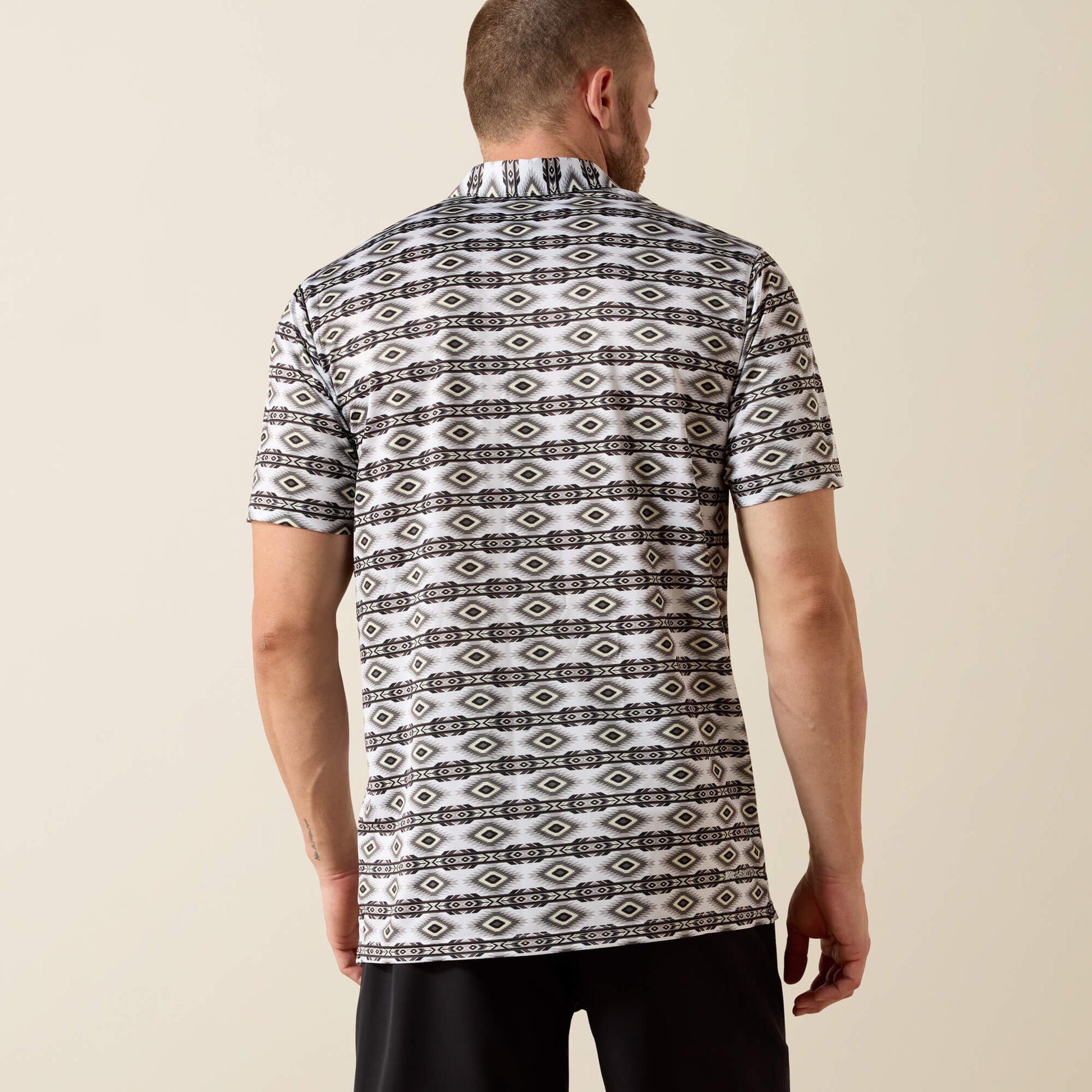 Ariat Outlet - All Over Print Fitted Polo