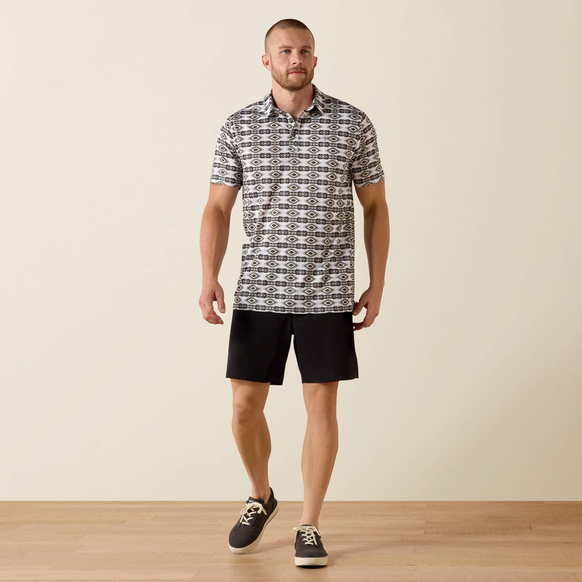 Ariat Outlet - All Over Print Fitted Polo