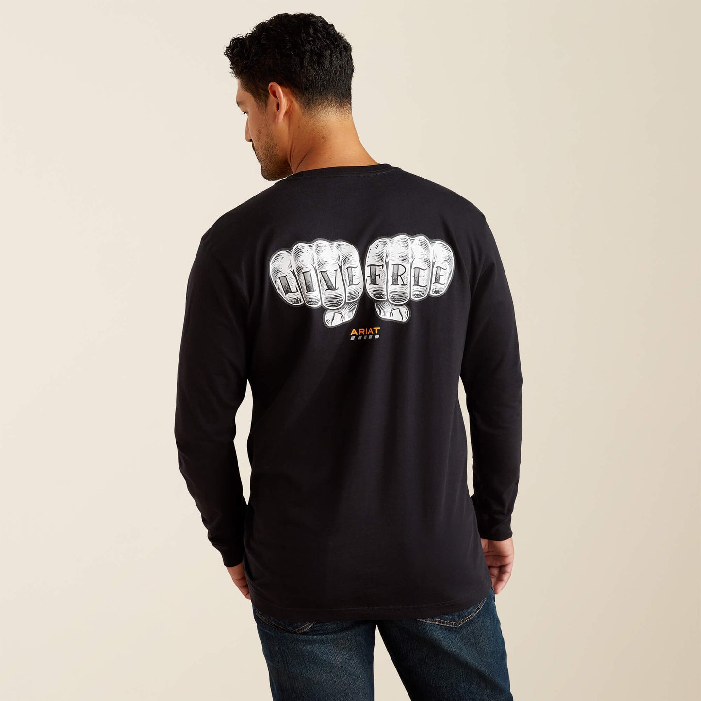 Ariat For Sale - Rebar Cotton Strong Bare Knuckle T-Shirt