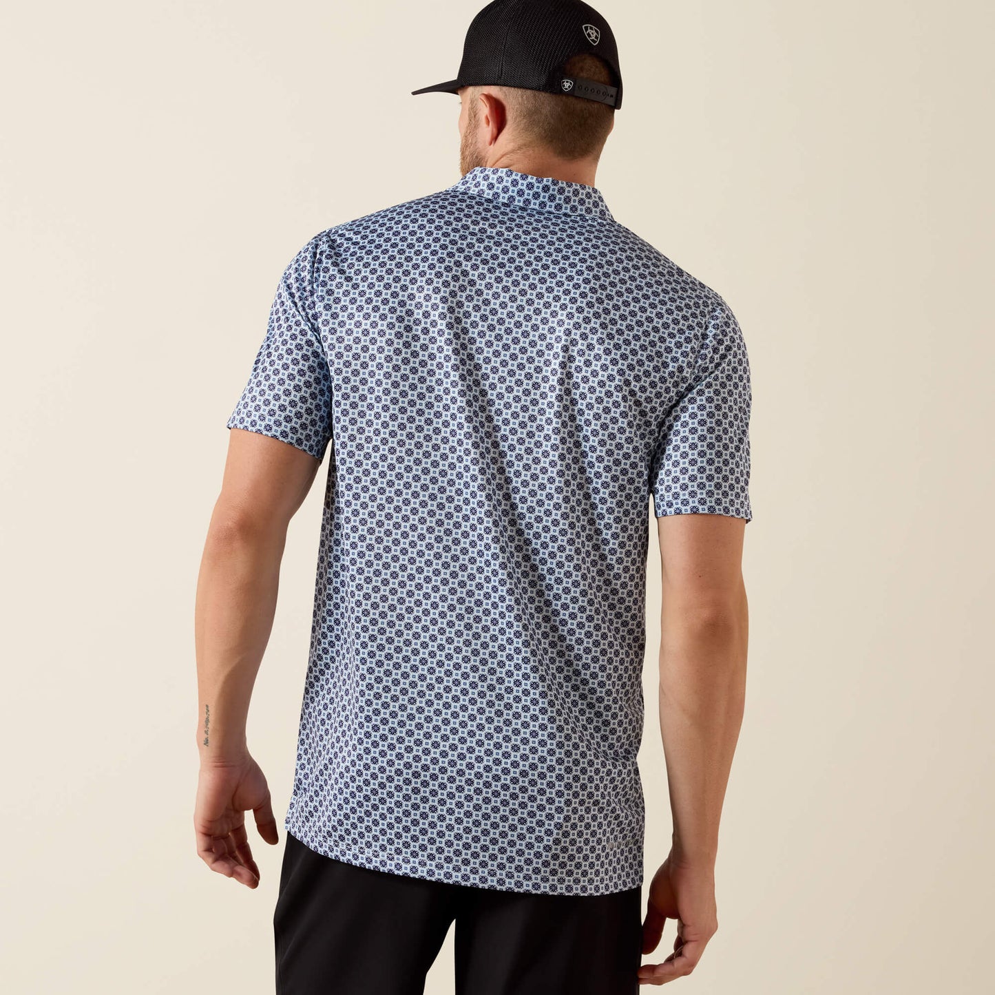 Ariat Online - All Over Print Fitted Polo