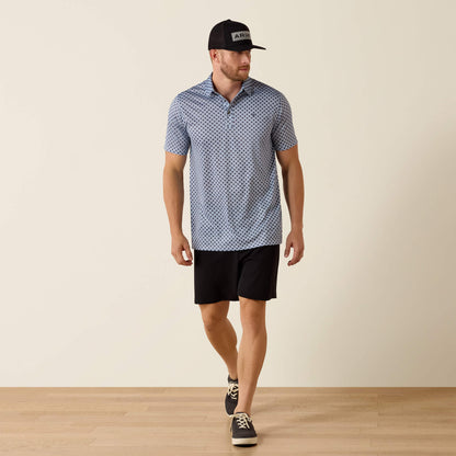 Ariat Online - All Over Print Fitted Polo
