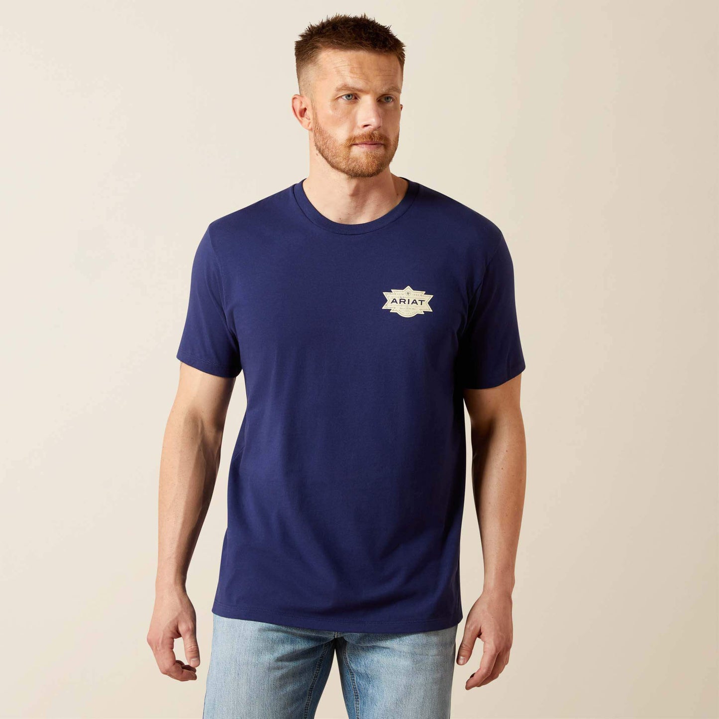 Ariat Sale - Ariat Mesa Motif Lockup T-Shirt